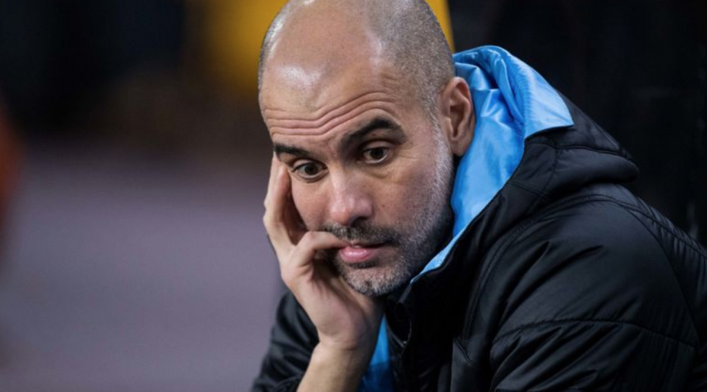 Manchester City manager Pep Guardiola