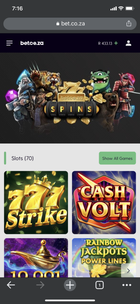 bet.co.za slots