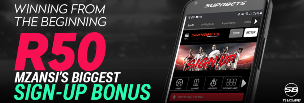 supabets welcome bonus