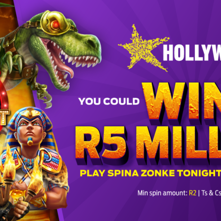 Hollywoodbets Spina Zonke Jackpot | R5 Million