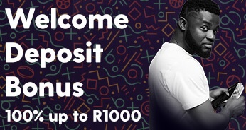 Bet.co.za welcome bonus of 100% up to R1,000 