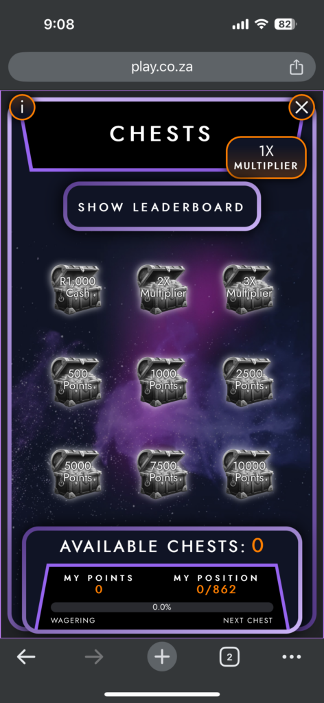 play.co.za loyalty program