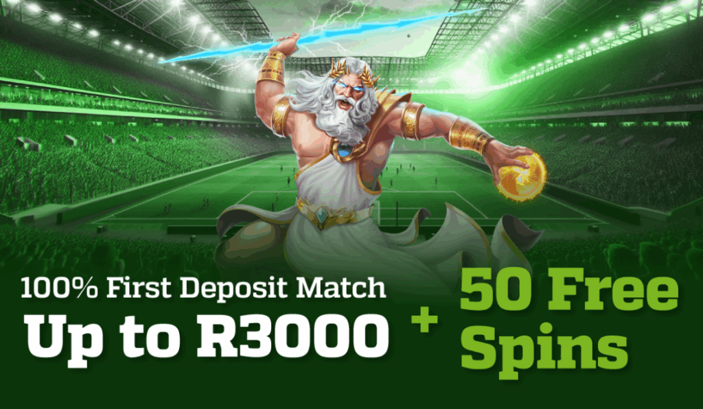 playabets sign up bonus of 100% up to R3,000 + 50 free spins