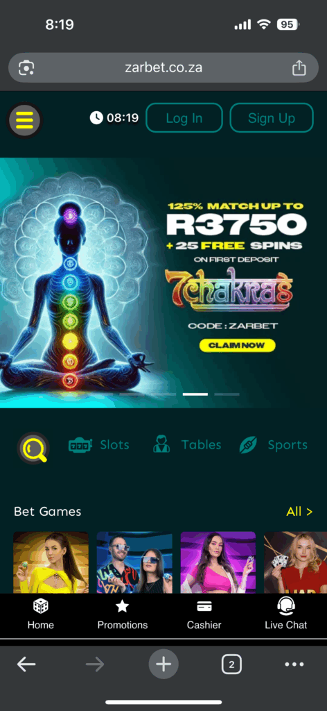 zarbet welcome bonus