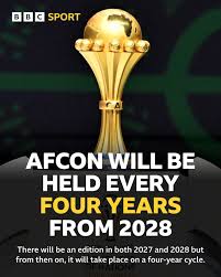 CAF announces AFCON schedule change to every four years (after 2028)