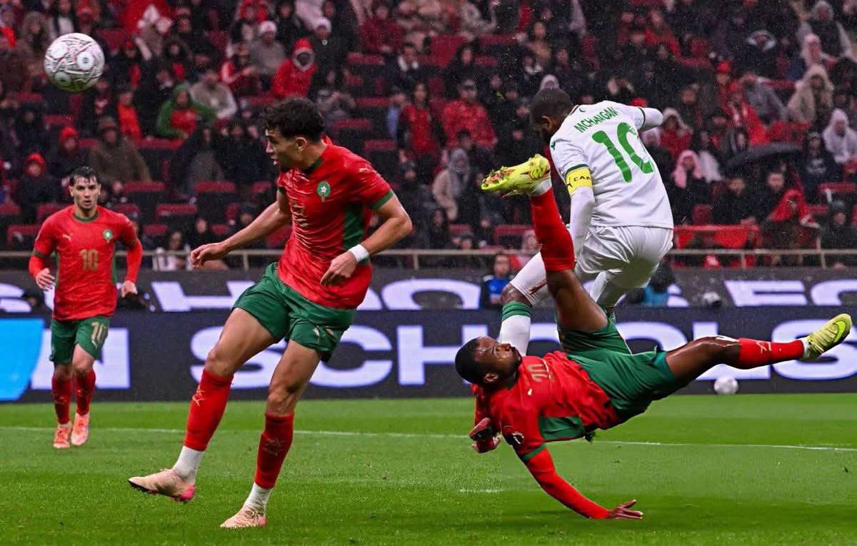 Morocco celebrate in AFCON 2025 opener (replace image)