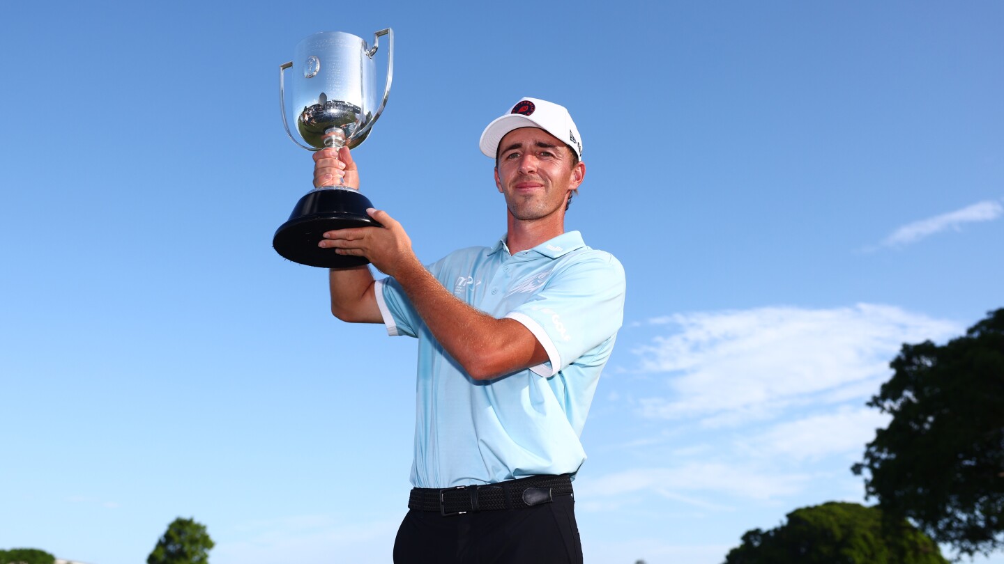 David Puig wins Australian PGA Championship