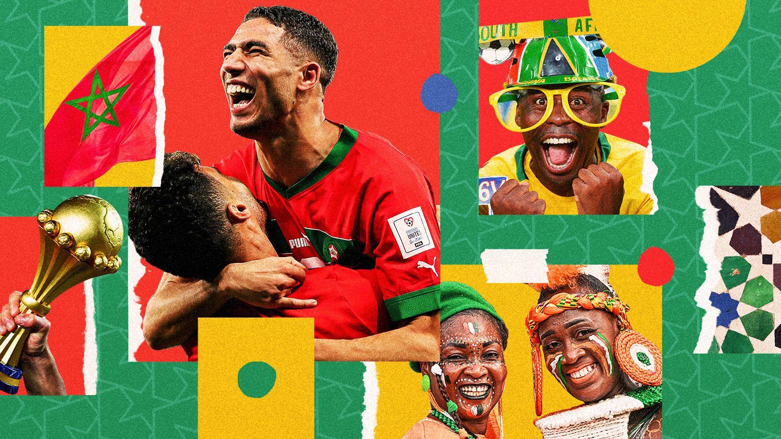AFCON 2025 Morocco match action