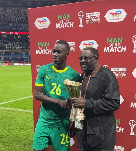 Pape Gueye wins Man of the Match in the AFCON final