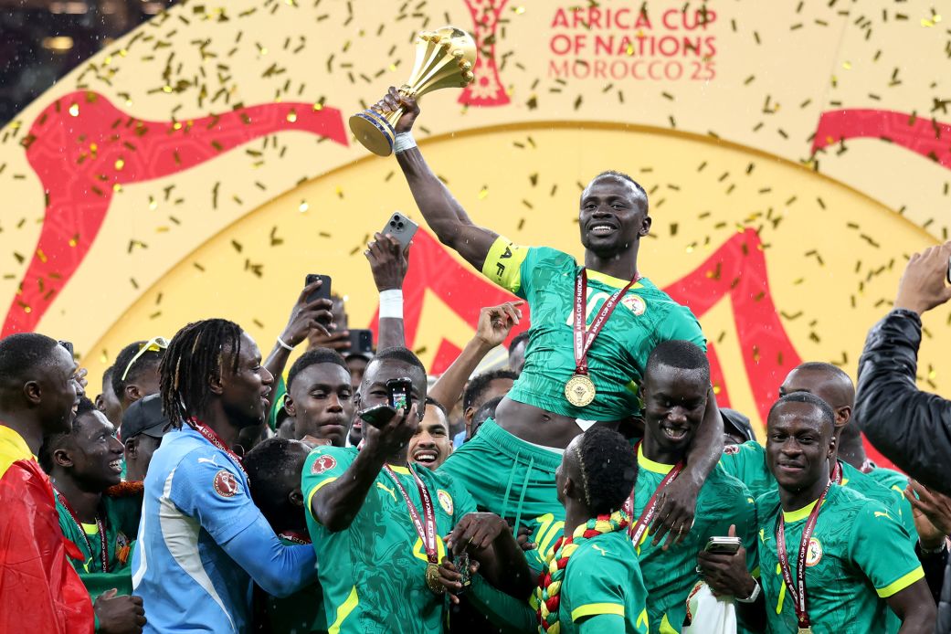 Senegal celebrate winning AFCON 2026