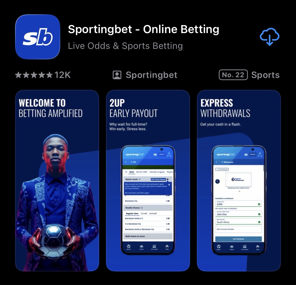 Sportingbet app preview