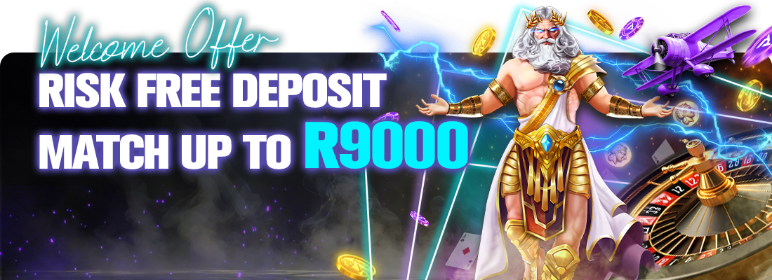 Play.co.za welcome offer up to R9,000