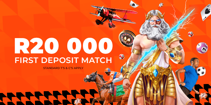 World Sports Betting first deposit match bonus South Africa