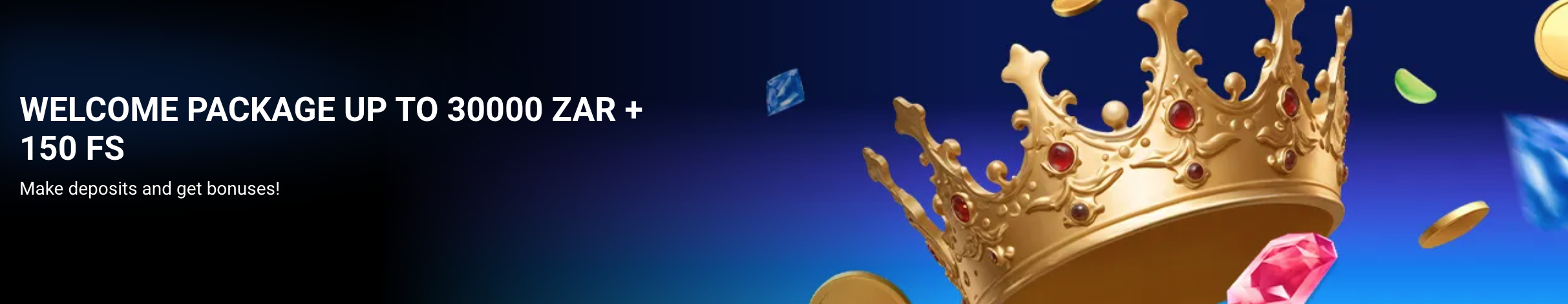 1xBet welcome package up to R30000 and 150 free spins South Africa