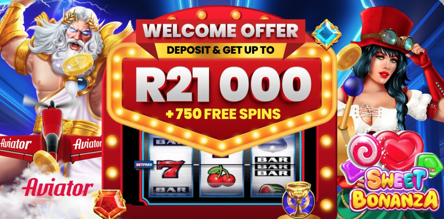Betfred 777 Winning Welcome bonus up to R21000 and 750 free spins South Africa