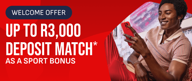 Virgin Bet sports welcome offer up to R3000 deposit match South Africa